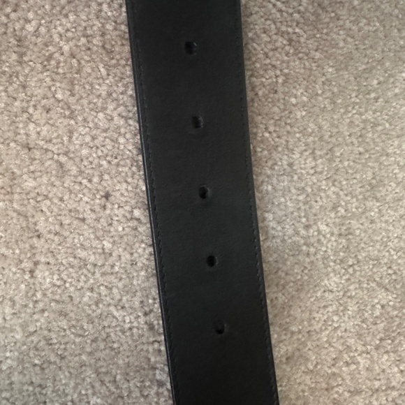 AUTHENTIC Black GG Marmont Wide Belt main image 8